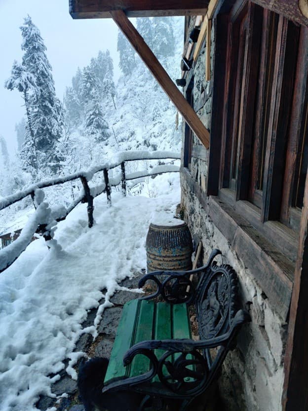 Parvati's Lap - Luxury Hostel & Villa, Lapas Village (Kasol), Parvati Valley, Himachal Pradesh — Himalayan view photo 6